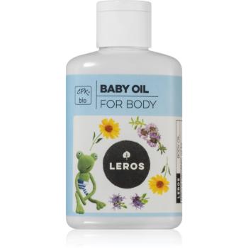 Leros BIO Baby oil wild thyme & marigold ulei de masaj pentru pielea bebelusului 100 ml