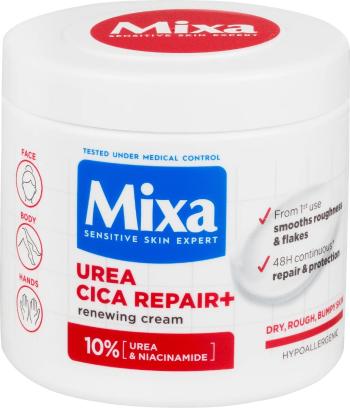 Mixa Îngrijire corporală regenerativă pentru pielea foarte uscată și aspră Urea Cica Repair+ (Renewing Cream) 400 ml