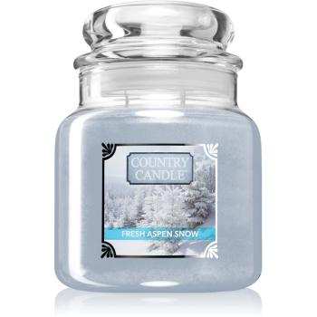 Country Candle Fresh Aspen Snow lumânare parfumată 453 g