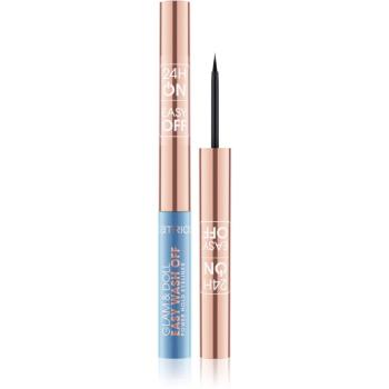 Catrice Glam & Doll Easy Wash Off Power Hold Volume eyeliner culoare 010 Black 1,7 ml