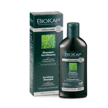 Biokap Șampon BIO fortifiant cu extract de curcuma și urzică pentru părul fin, 200 ml.