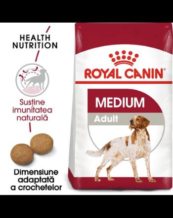 ROYAL CANIN Hrana uscata pentru caini adulti talie medie 30 kg (2 x 15 kg)