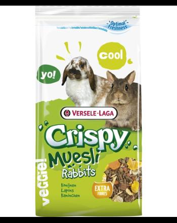 VERSELE-LAGA Crispy Muesli Rabbits mix alimente pentru iepuri miniaturali 400 g