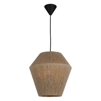 Lustră Homemania Decor Fero, înălțime 30 cm, negru-bej