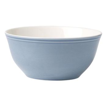 Bol din porțelan Villeroy & Boch Like Color Loop, 750 ml, alb - albastru