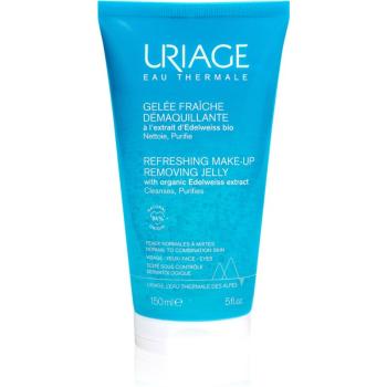 Uriage Eau Thermale Make-Up Removing Jelly gel fresh de curatare pentru ten gras și mixt 150 ml