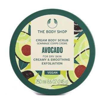 The Body Shop Peeling corporal de netezire pentru piele uscată Avocado (Body Scrub) 50 ml