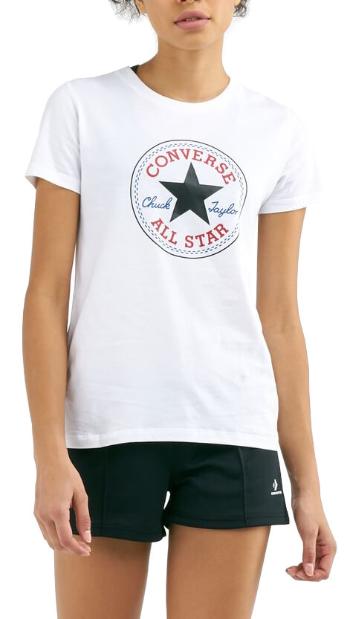 Converse Tricou pentru femei Chuck Patch Nova Tee White XL