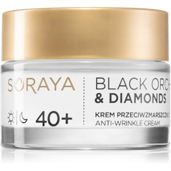 Soraya Black Orchid & Diamonds cremă pentru față antirid 40+ 50 ml