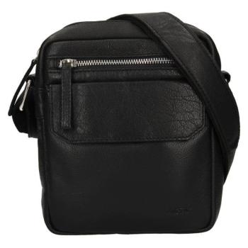 Lagen Geanta din piele pentru bărbați crossbodyBLK