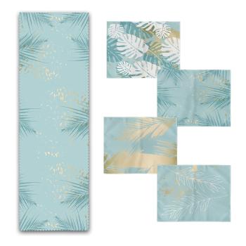 Set 4 suporturi textile pentru farfurii și napron Minimalist Home World