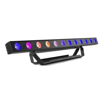 Beamz Professional LCB145, rampă de iluminare cu LED, 12 x 8 W, RGBW, diode LED, negru