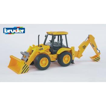 Tractor Bruder 02428 JCB încărcător frontalși excavator, 1:16