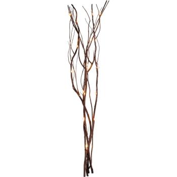 Decorațiune luminoasă maro ø 8 cm Willow – Star Trading