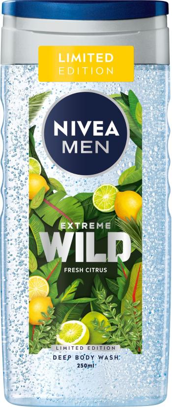 Nivea Gel de duș pentru corp și păr Men Extreme Wild Fresh Citrus (Shower Gel) 250 ml