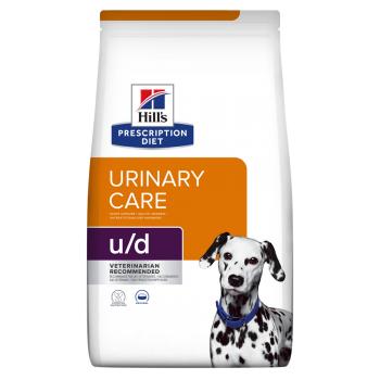 HILL'S Prescription Diet u/d Urinary Care, dietă veterinară câini, hrană uscată, sistem urinar, 4kg