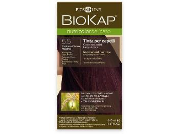 Biokap NUTRICOLOR DELICATO - Vopsea de păr- 5.50 Maro - mahon deschis 140 ml