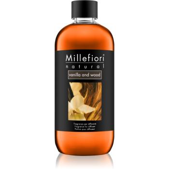 Millefiori Natural Vanilla and Wood reumplere în aroma difuzoarelor 500 ml
