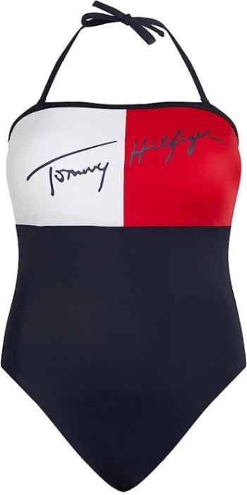 Tommy Hilfiger Costum de baie întreg pentru femei PLUS SIZE UW0UW03456-DW5 3XL