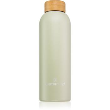 Waterdrop Thermo Steel sticlă inoxidabilă pentru apă culoare Pastel Olive Matt 600 ml