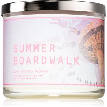 Bath & Body Works Summer Boardwalk lumânare parfumată I. 411 g