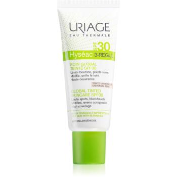 Uriage Hyséac 3-Regul tratament nuanțator complex, contra imperfecțiunilor pielii SPF 30 40 ml
