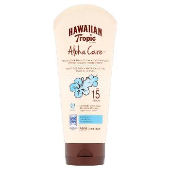 Hawaiian Tropic Loțiune Suntan - mattifies SPF 15 Aloha Care (Hawaiian Tropic Protective Sun Lotion Mattifies Skin) 180 ml