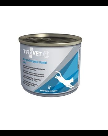 TROVET Hypoallergenic LRD lamb 200 g hrana pisici, cu miel