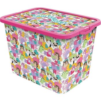 Cutie de depozitare pentru copii  din plastic 40x29x27 cm Stor – SQUISHMALLOWS