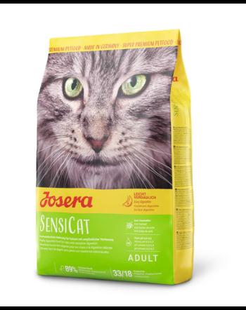 JOSERA SensiCat hrana uscata pentru pisici sensibile carne de pasare 10 kg + geanta GRATIS