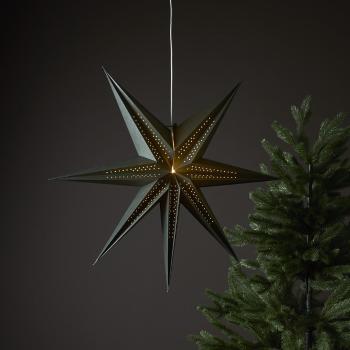 Decorațiune luminoasă de Crăciun verde ø 60 cm Point - Star Trading