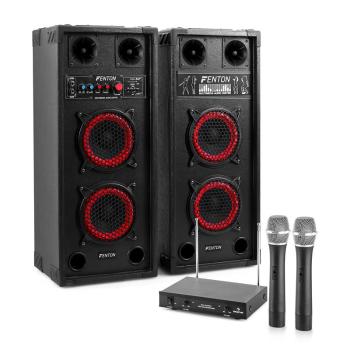 Electronic-Star Sistem de karaokeSTAR-Wedding, set de boxe, 2 microfon, 600 W