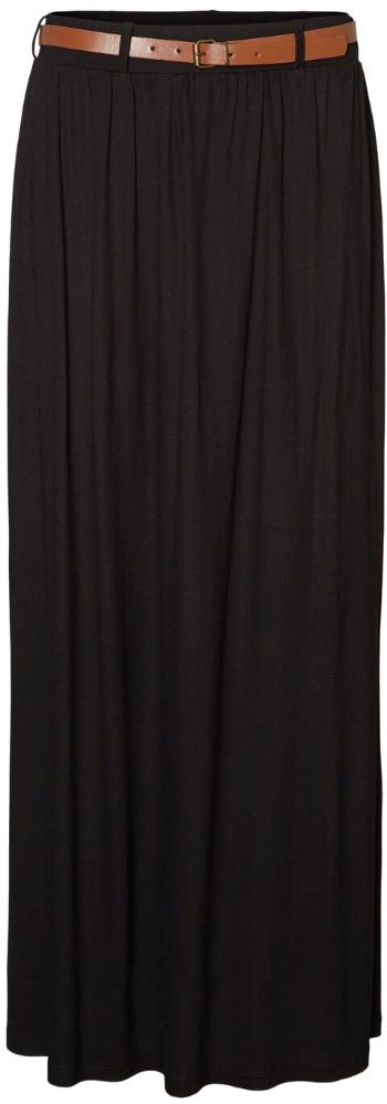 Vero Moda Fusta VMLINN BELT ANKLE SKIRT NOOS Black M