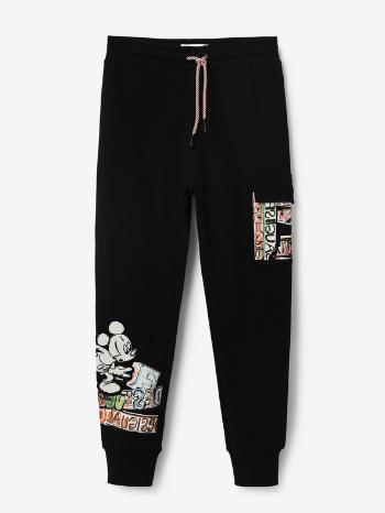 Desigual Mickey Pantaloni pentru copii Negru