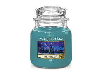 Yankee Candle Lumânare aromatică Classic medie Winter Night Stars 411 g