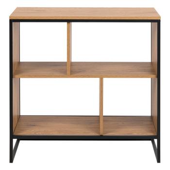 Bibliotecă   cu aspect de lemn de stejar 77x79,5 cm Swindon – Actona