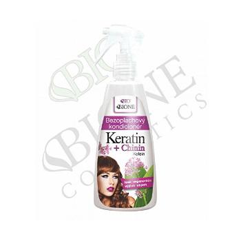 Bione Cosmetics Balsam fără clătire Keratin + Chinin 260 ml