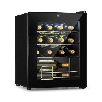 Klarstein Shiraz, răcitor de vinuri, 42 l, panou de control tactil, 131 W, 5 - 18 °C, negru