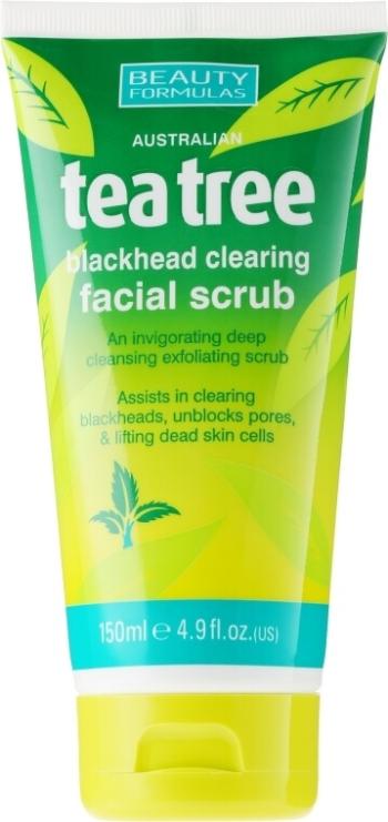 Beauty Formulas Peeling de Ten Tea Tree Tea Tree (Blackhead Clearing Facial Scrub) 150 ml