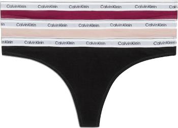 Calvin Klein 3 PACK - chiloți tanga pentru femei PLUS SIZE QD5209E-NP6-plus-size XXL