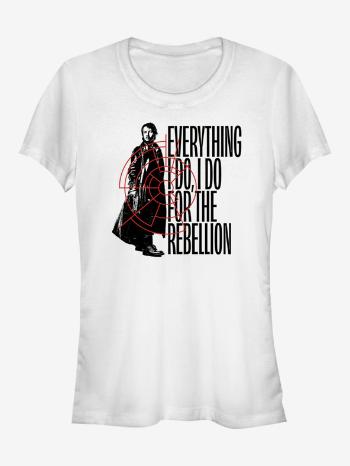 ZOOT.Fan Star Wars Cassian Andor - Everything for the Rebellion Tricou Alb