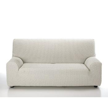 Husă multielastică de canapea Set, ecru, 240 - 270 cm