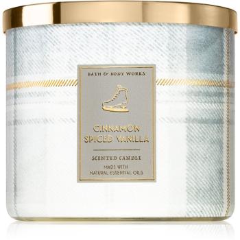 Bath & Body Works Cinnamon Spiced Vanilla lumânare parfumată 411 g