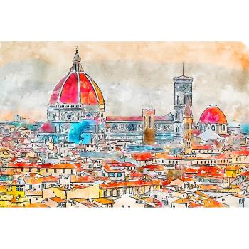 Tablou 90x60 cm Florence – Fedkolor