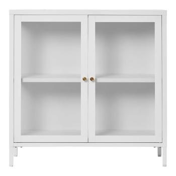 Vitrină albă din metal 80x80 cm Dalby – House Nordic