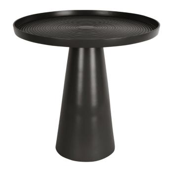 Măsuță auxiliară din metal Leitmotiv Force, înălțime 37,5 cm, negru