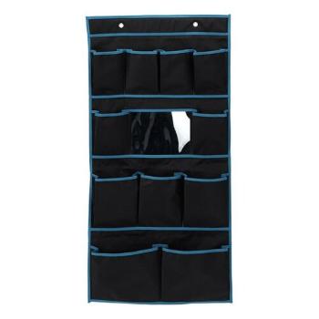 Organizator suspendat cu compartimente Redcliffs 45 x 90 cm, negru