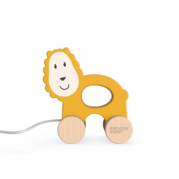 Matchstick Monkey Pull Along Animal jucărie de tras Lion 1 buc