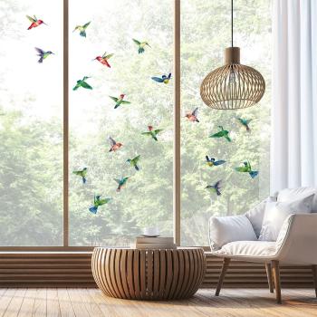 Autocolante pentru geam 20 buc. 40x60 cm Hummingbirds – Ambiance