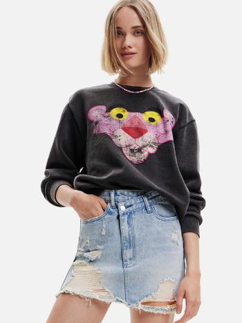 Desigual Pink Panther Hanorac Negru